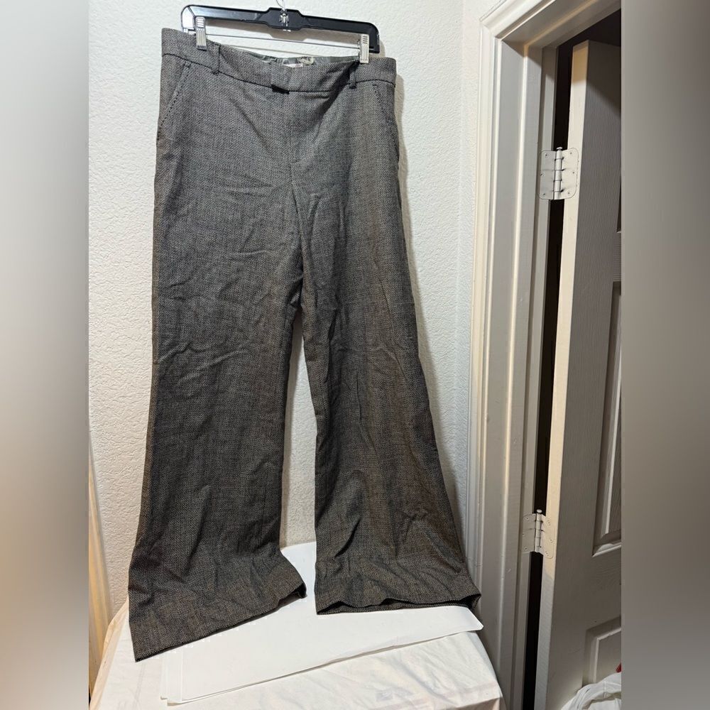 Rebecca Taylor Wide Leg Pants 95% wool  Size 12